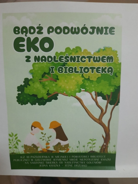 Bądz podwójnie eko z nadleśnictwem i biblioteką
