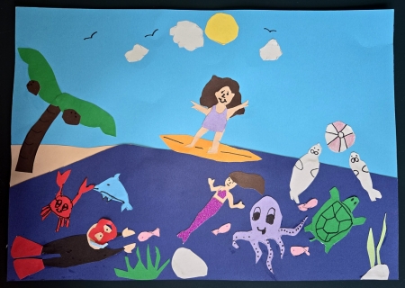 #PlanetaEnergii2025/Wyniki konkursu plastycznego „ Bez wody nie ma przygody”