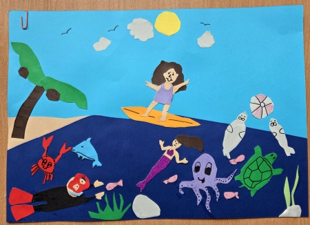 #PlanetaEnergii2025/Wyniki konkursu plastycznego „ Bez wody nie ma przygody”