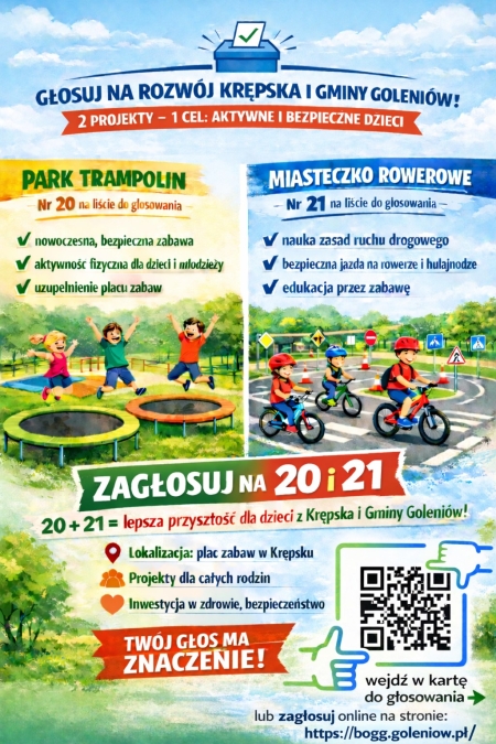 Krępsko głosuje dla dzieci...